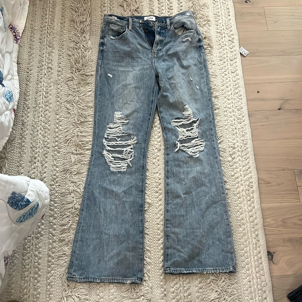 Pistola full length bootcut jeans